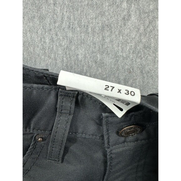 New Levi’s High-Waisted Mom Jeans Tapered Leg Black 27x30 NWT Irregular - Picture 5 of 8